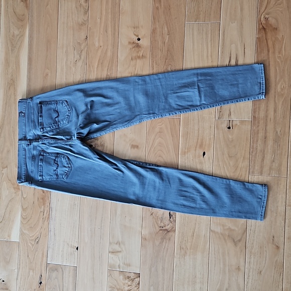 7FAM Gwenevere Skinny Jeans in Grey, Size 26 - Picture 3 of 16